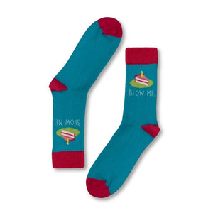 Blow Me Unisex socks - Urban Eccentric - Pun Socks