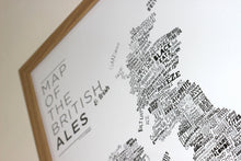 Load image into Gallery viewer, Map of the British Ales Print - Rich Storey Designs
