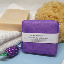 Load image into Gallery viewer, Festive Handmade Goat&#39;s Milk Soaps - Little Shop of Lathers - handmade self care treat - Christmas gift ideas

