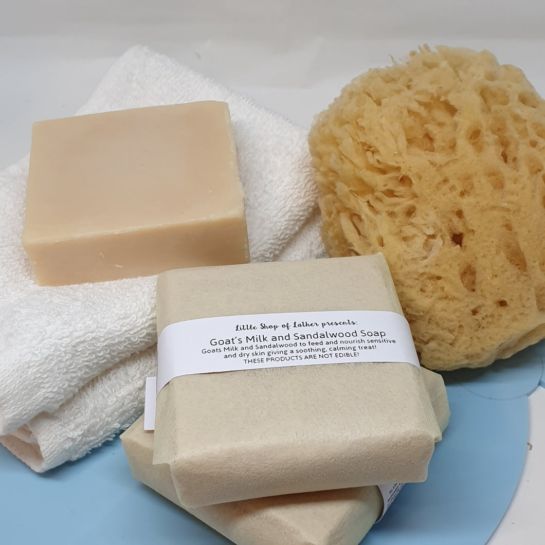 Handmade Goat's Milk Soaps - Little Shop of Lathers - handmade self care treat - Soap bar