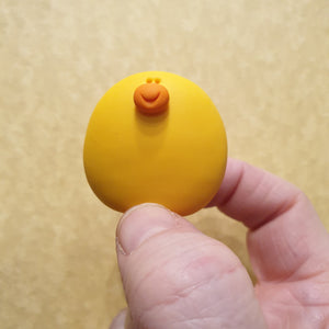 Chick Pebble Pet - polymer clay - LittleBigNose - animal lovers