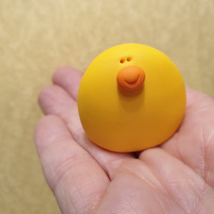 Chick Pebble Pet - polymer clay - LittleBigNose - animal lovers