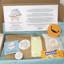 Load image into Gallery viewer, Little Box of Happiness - pampering bath and body gift set - Little Shop of Lathers
