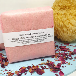 Handmade Goat's Milk Soaps - Little Shop of Lathers - handmade self care treat - Soap bar