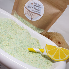 Load image into Gallery viewer, Cocktail Inspired Feel good fizzing Bath Dust - Little Shop of Lathers - Letterbox Gift - Bath treats
