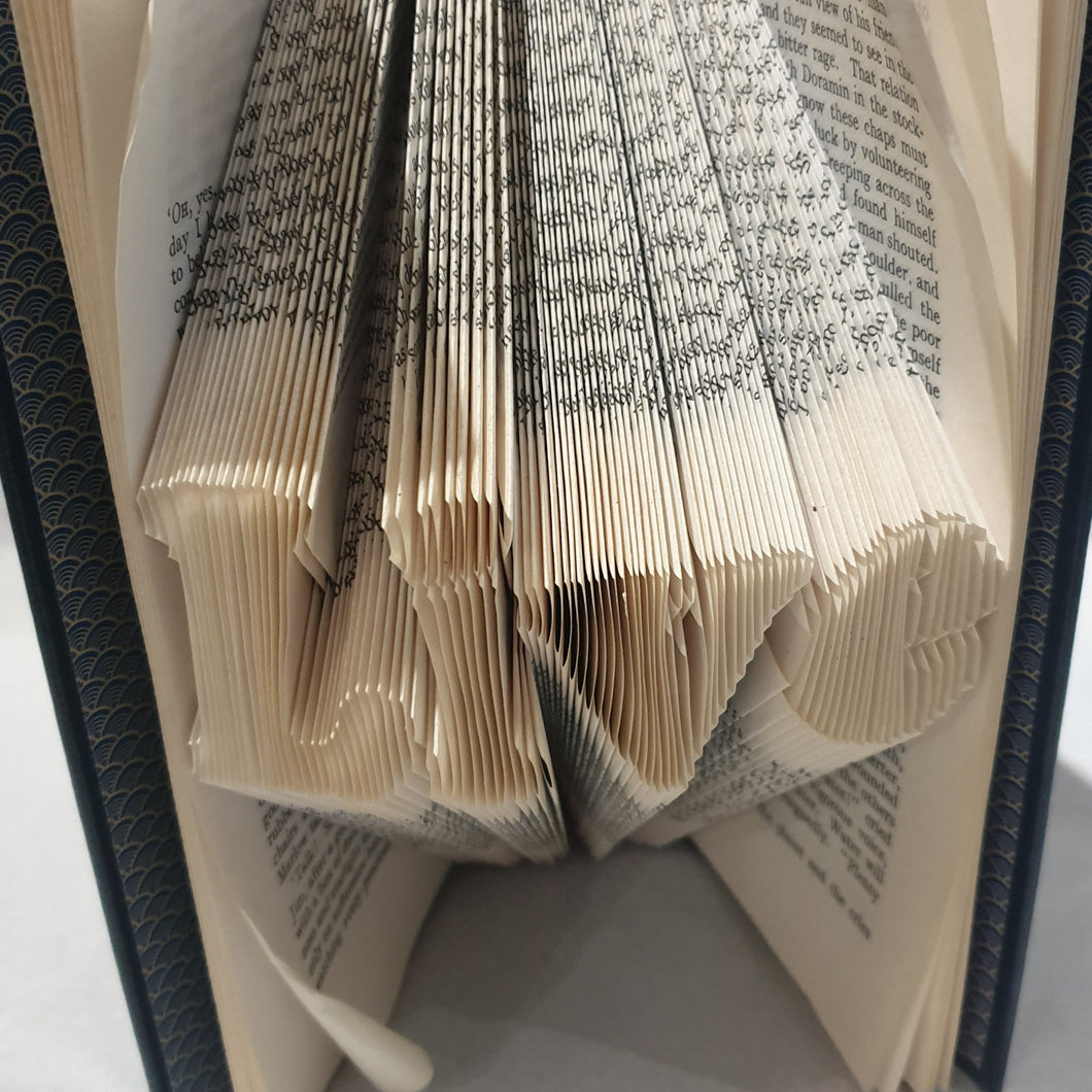 Folded Book Art - Live - Paperweight Products - gift idea