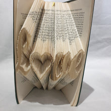 Load image into Gallery viewer, Folded Book Art - Love - Paperweight Products - gift idea
