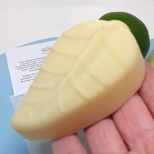Load image into Gallery viewer, Self Be-Leaf Solid Moisturiser Bar - Little Shop of Lathers - handmade body bar
