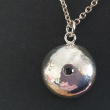 Load image into Gallery viewer, Sterling Silver Cubic Zirconia Gemstone necklace - Maxwell Harrison Jewellery - gift idea

