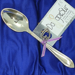 18 stamped teaspoon - Dollop and Stir