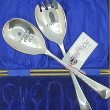 Load image into Gallery viewer, Spooning Leads to Forking - stamped cutlery set - Dollop and Stir
