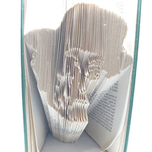 Load image into Gallery viewer, Folded Book Art - Charlie Chaplin Profile - Paperweight Products
