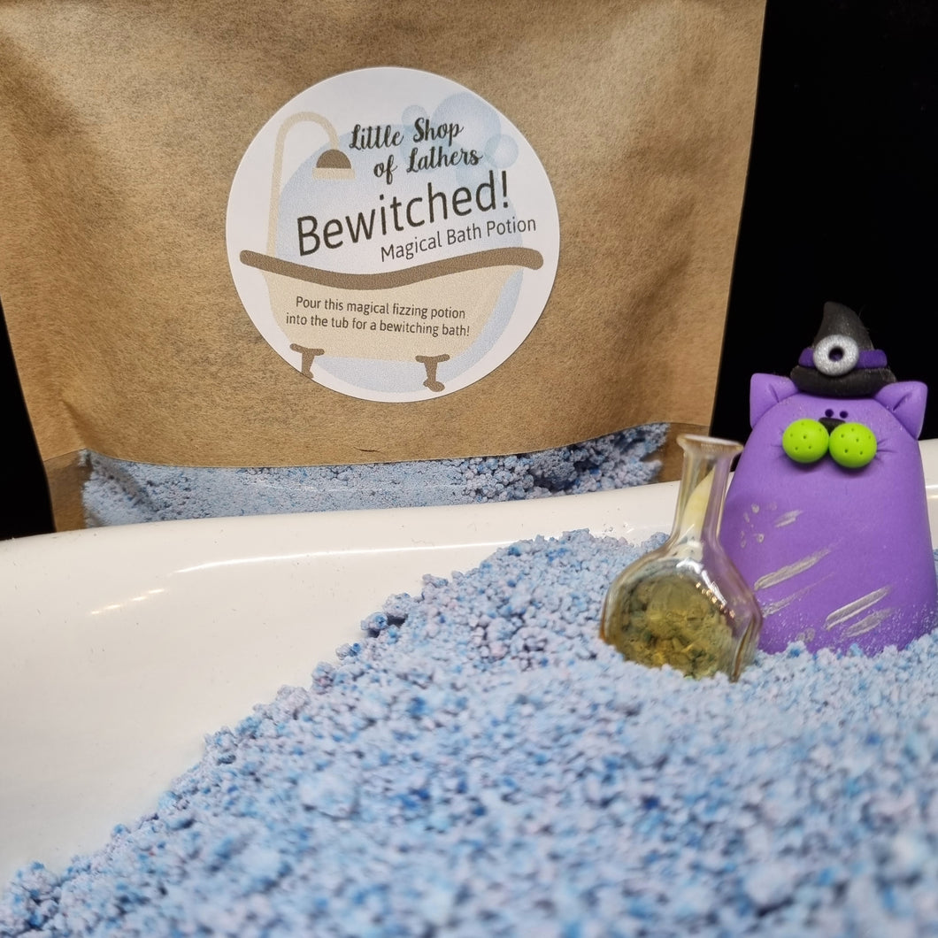 Halloween / Magical Bath Potion - Little Shop of Lathers - Letterbox Gift - Magical Bath treats