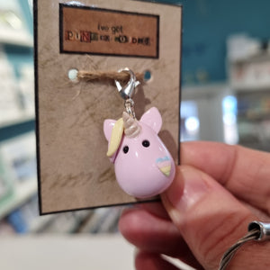 Unicorn Charm - Pins and Noodles