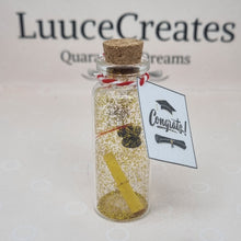 Load image into Gallery viewer, Graduation Congratulations Bottle Keepsake - Luuce Creates
