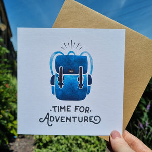 Time for Adventure - Greetings Card - Wander Collective