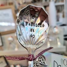 Load image into Gallery viewer, Fabulous at 40 - stamped spoon - Dollop and Stir
