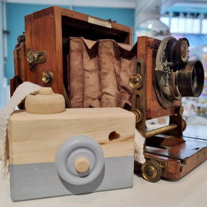 Wooden toy camera - Children's gift idea - Summer Fun