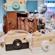 Load image into Gallery viewer, Wooden toy camera - Children&#39;s gift idea - Summer Fun
