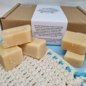 Soap Selection Box - Mini Goat's Milk soap gift set - Little Shop of Lathers
