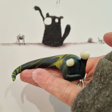 Load image into Gallery viewer, Doug Slug - Polymer Clay Figure - Slug - York Stone Buddies
