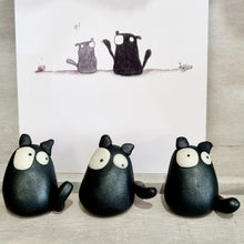 Load image into Gallery viewer, Kevin the Cat - Polymer Clay Figure - Cat - York Stone Buddies
