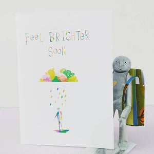 Feel Brighter Soon - Greetings Card - Illustrator Kate - Get Well Soon