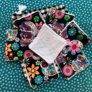 Fabric Facial Wipes - Reusable face pads - Dawny's Sewing Room
