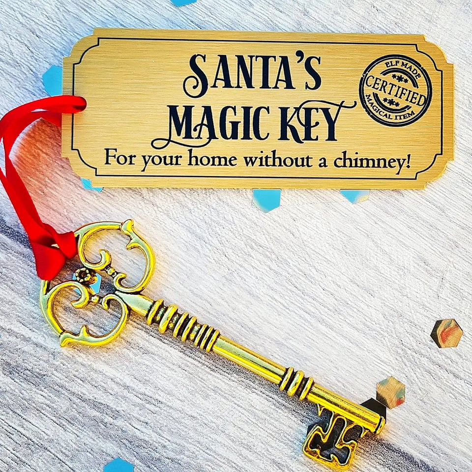 Santa's Magic Key - Christmas magic - The Crafty Little Fox