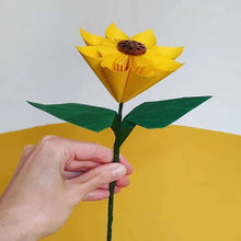 Load image into Gallery viewer, Paper Sunflower - Origami Blooms
