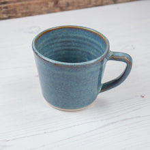 Load image into Gallery viewer, Ceramic Mug - Denim Blue - Thrown In Stone
