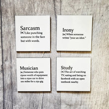 Load image into Gallery viewer, Dictionary Definition Magnets - Sarcastic gifts, lots of sayings! - The Crafty Little Fox
