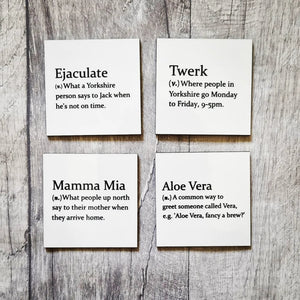 Dictionary Definition Magnets - Sarcastic gifts, lots of sayings! - The Crafty Little Fox