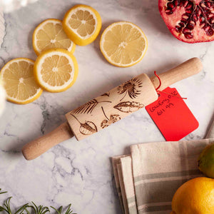 Wooden Rolling Pin - Small Rolling Pin - Lowrey Engraving