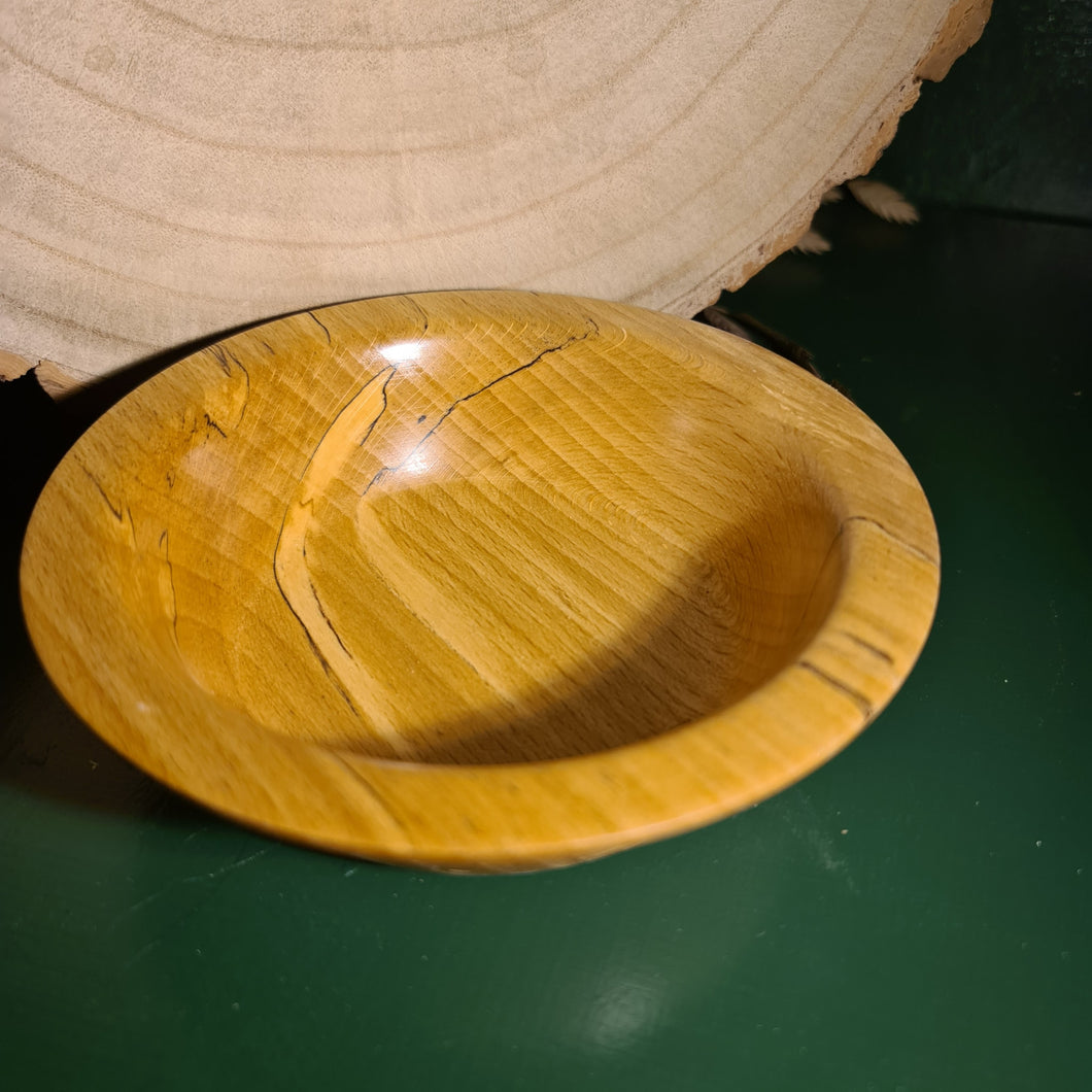 Wood Turned Bowl - Spalted beech - What Wood Claire Do?
