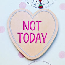 Load image into Gallery viewer, Heart Shaped Magnets - Disinterested Range - Lots of sayings to choose - The Crafty Little Fox

