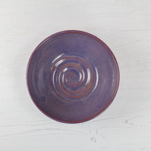 Ceramic Bowl - Purple - Thrown In Stone
