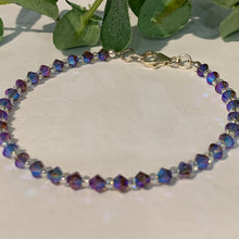 Load image into Gallery viewer, Colourful crystal bead bracelet - Indigo Plum Creations - Gemstone Jewellery - Gift Idea
