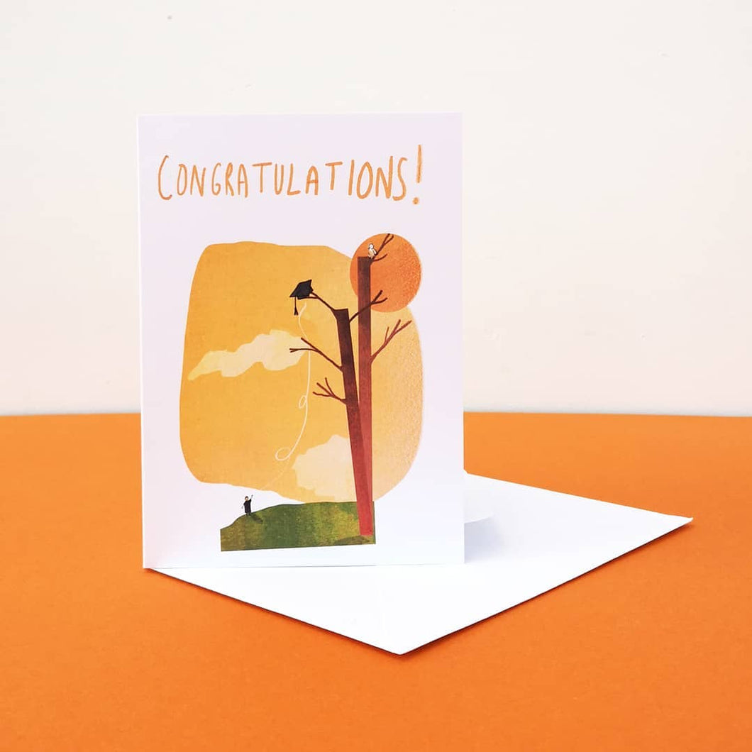 Graduation - Congratulations Card - Illustrator Kate