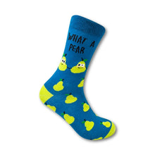 Load image into Gallery viewer, What a Pear Unisex socks - Urban Eccentric - Pun Socks
