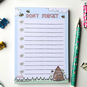 Don't Forget - Notepad - Tear off lists - Flossy Teacake