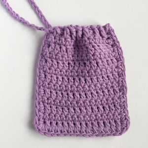 Soap bags - vegan friendly crochet bags - Various Colours - Robins and Rainbows
