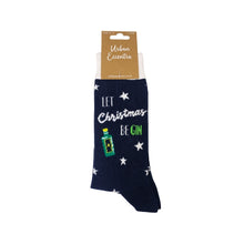 Load image into Gallery viewer, Let Christmas Be Gin Socks - Unisex socks - Urban Eccentric - Christmas Socks
