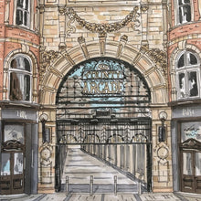 Load image into Gallery viewer, County Arcade - A4 print - Art by Arjo - Leeds artwork
