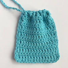 Load image into Gallery viewer, Soap bags - vegan friendly crochet bags - Various Colours - Robins and Rainbows

