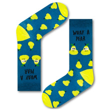 Load image into Gallery viewer, What a Pear Unisex socks - Urban Eccentric - Pun Socks
