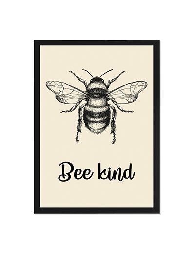 Bee Kind - A4 print - Hello Sweetie