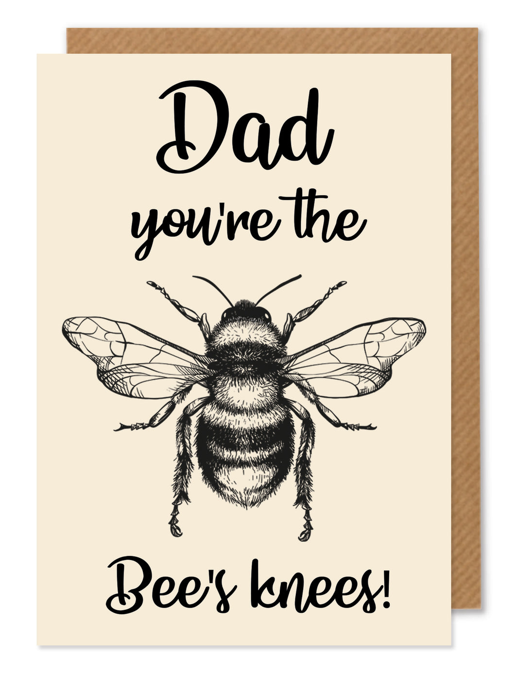 Dad, you're the bees knees! - Greetings card - Hello Sweetie