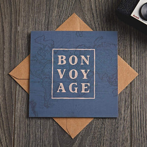 Bon Voyage - Greetings Card - Wander Collective