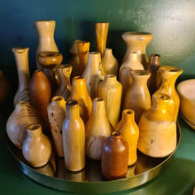 Load image into Gallery viewer, Bud Vase - Wood Turned Vase - Padauk - What Wood Claire Do?
